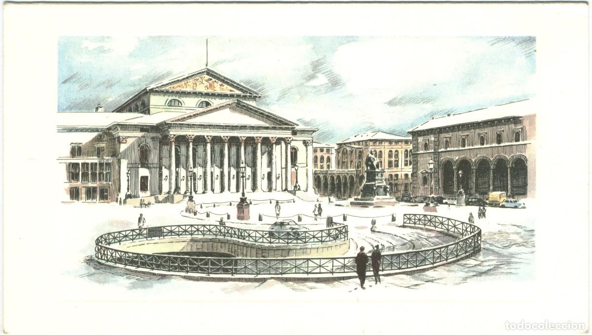 Postales: M&Uuml;NCHEN_National Theater_Anco; 36801 / Arquitectura Teatros Alemania
