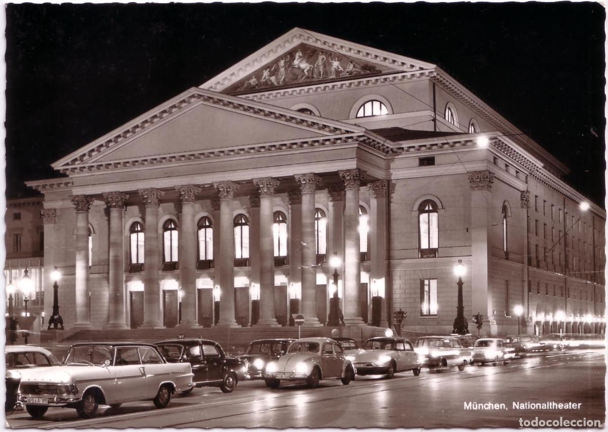 Postales: M&Uuml;NCHEN. Nationaltheater_A. Lengauer; 306 / Arquitectura Teatros Alemania