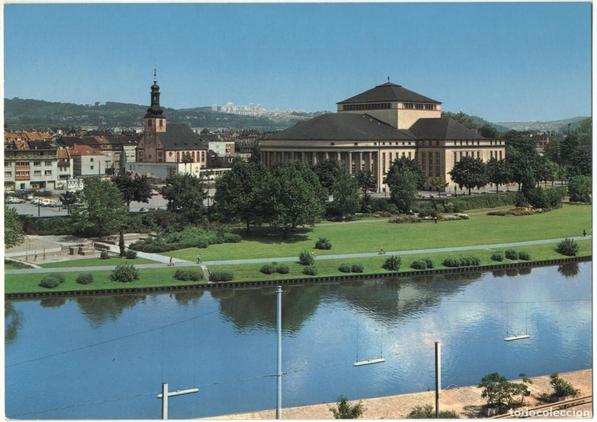 Postales: SAARBR&Uuml;CKEN_Stadttheater_Anco / Arquitectura Teatros Alemania