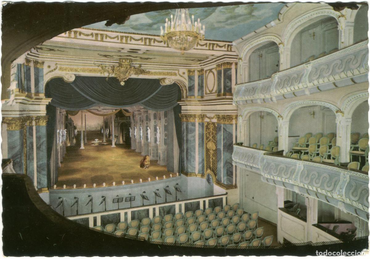 Postales: SCHWETZINGEN_Deutschlands sch&ouml;nster Schlossgarten, Rokoko Theater / Arquitectura Teatros Alemania