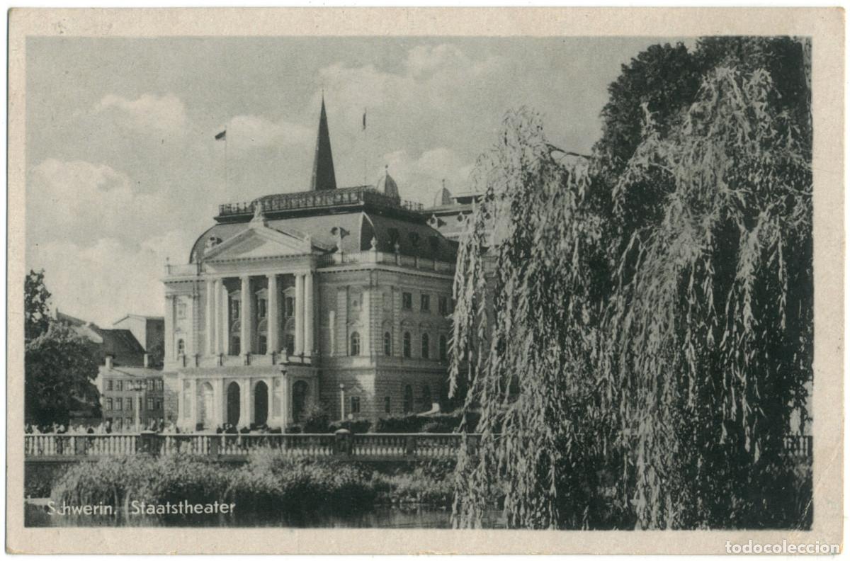 Postales: SCHWERIN_Staatstheater_DTVL & W. R. Dietel. Photo Evers Schwerin / Arquitectura Teatros Alemania