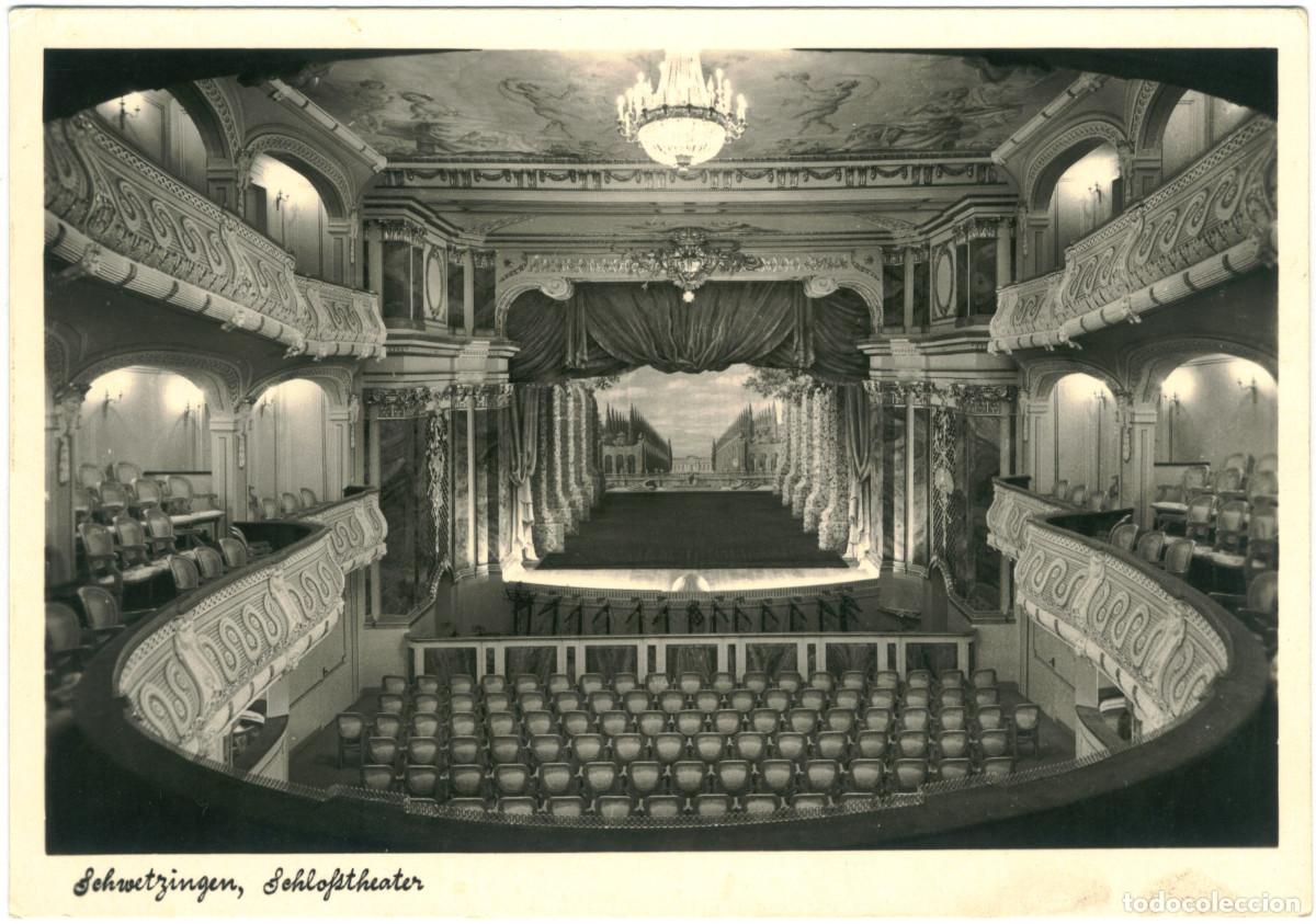 Postales: SCHWETZINGEN_Schlofstheater. Rokoko Theater_Photohaus Thome / Arquitectura Teatros Alemania