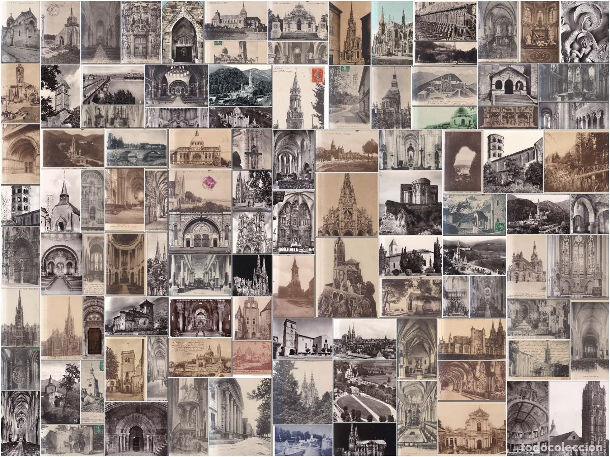 Postales: 200 POSTALES ANTIGUAS DE IGLESIAS CATEDRALES Y ERMITAS FRANCESAS