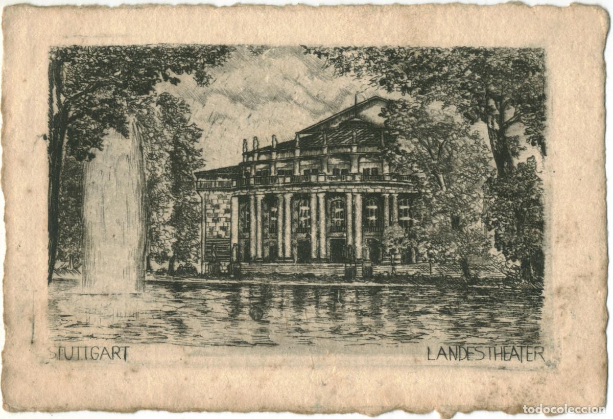 Postales: STUTTGART_Landestheater_Franz Jander / Arquitectura Teatros Alemania