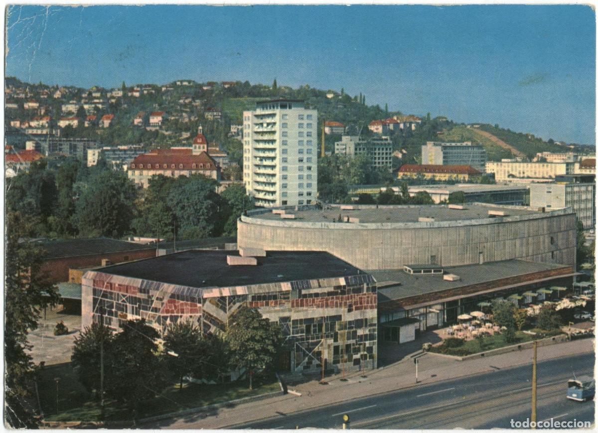 Postales: STUTTGART_Konzerthaus Liederhalle_Ilegible / Arquitectura Teatros Alemania