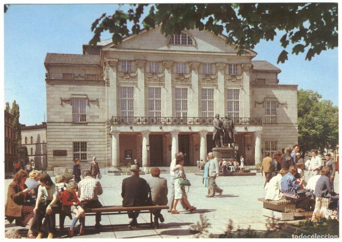 Postales: WEIMAR_Deutsches Nationaltheater_Bild und Heimat. Photo Nieber / Arquitectura Teatros Alemania
