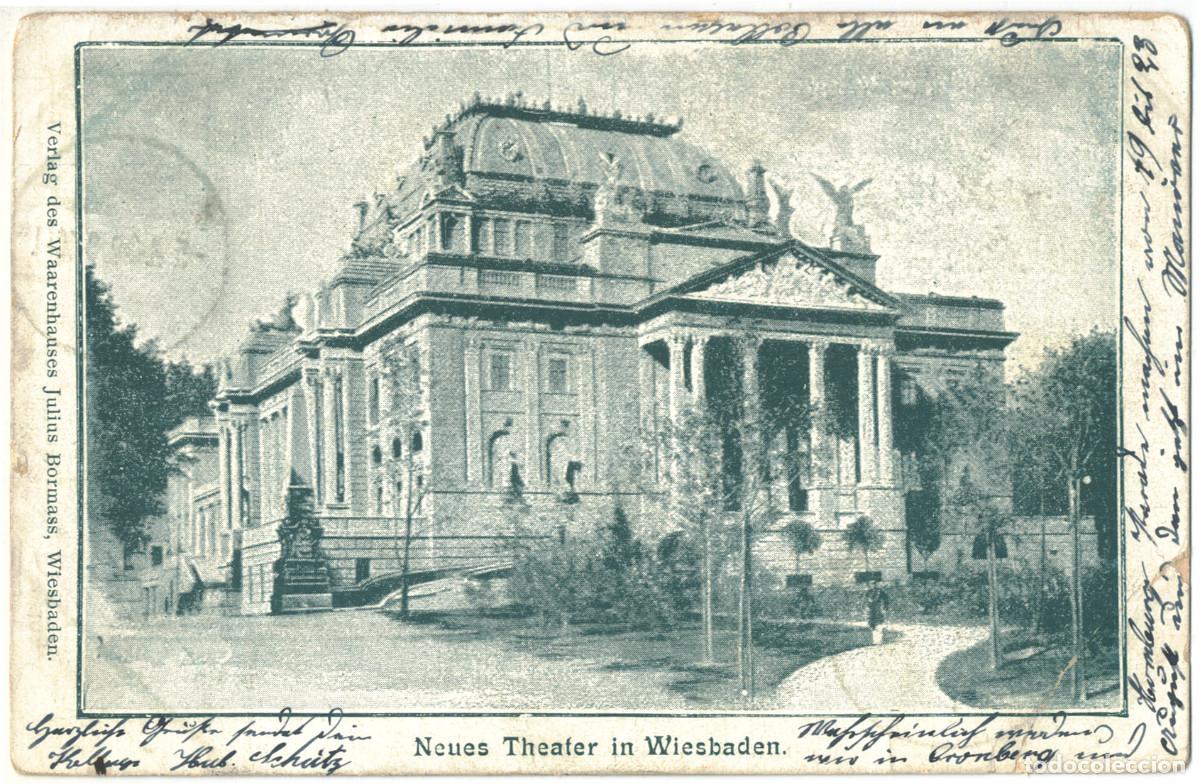 Postales: WIESBADEN_Neues Theater_Julius Bormass / Arquitectura Teatros Alemania
