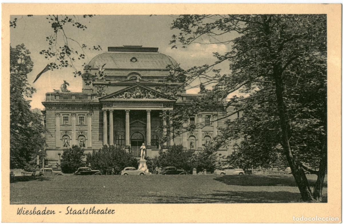 Postales: WIESBADEN_Staatstheater_W & Fr; 1 / Arquitectura Teatros Alemania