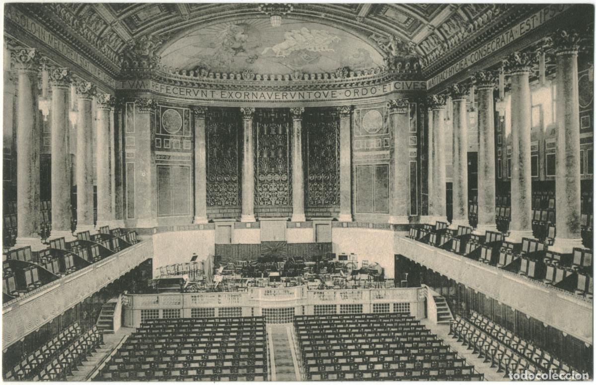 Postales: WIESBADEN_Kurhaus. Grosses Konzertsaal mit Orgel._Louis Glasser; 279 / Arquitectura Teatros Alemania