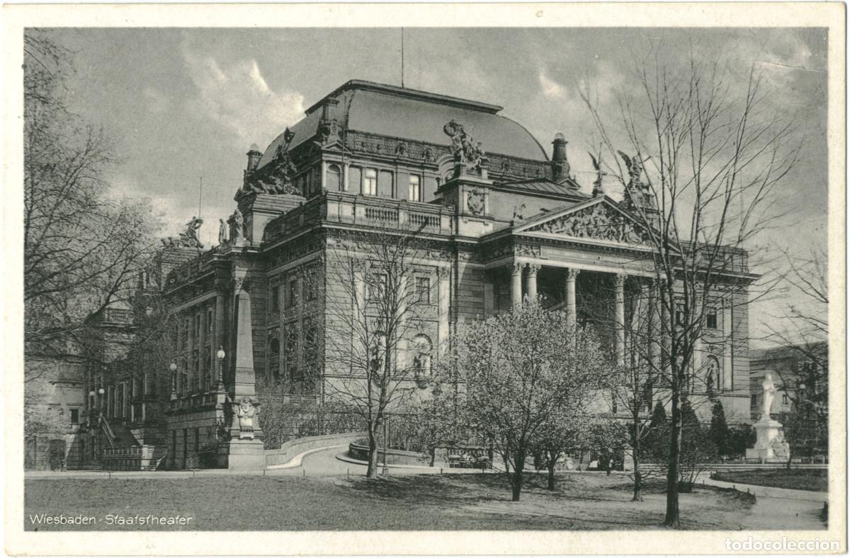 Postais: WIESBADEN_Staatstheater_Boogart's Kunsanstalt; 6012 / Arquitectura Teatros Alemania
