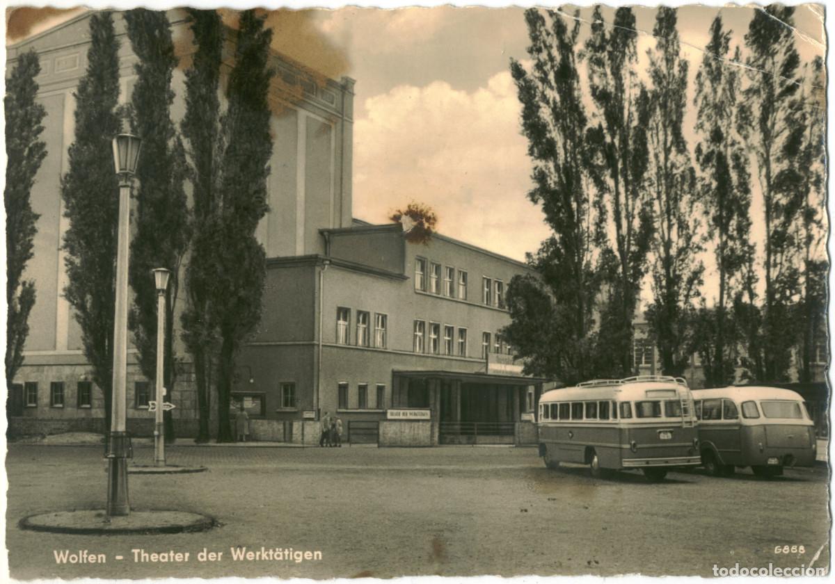 Postais: WOLFEN_Theater der Werkt&auml;tigen_Heldge / Arquitectura Teatros Alemania