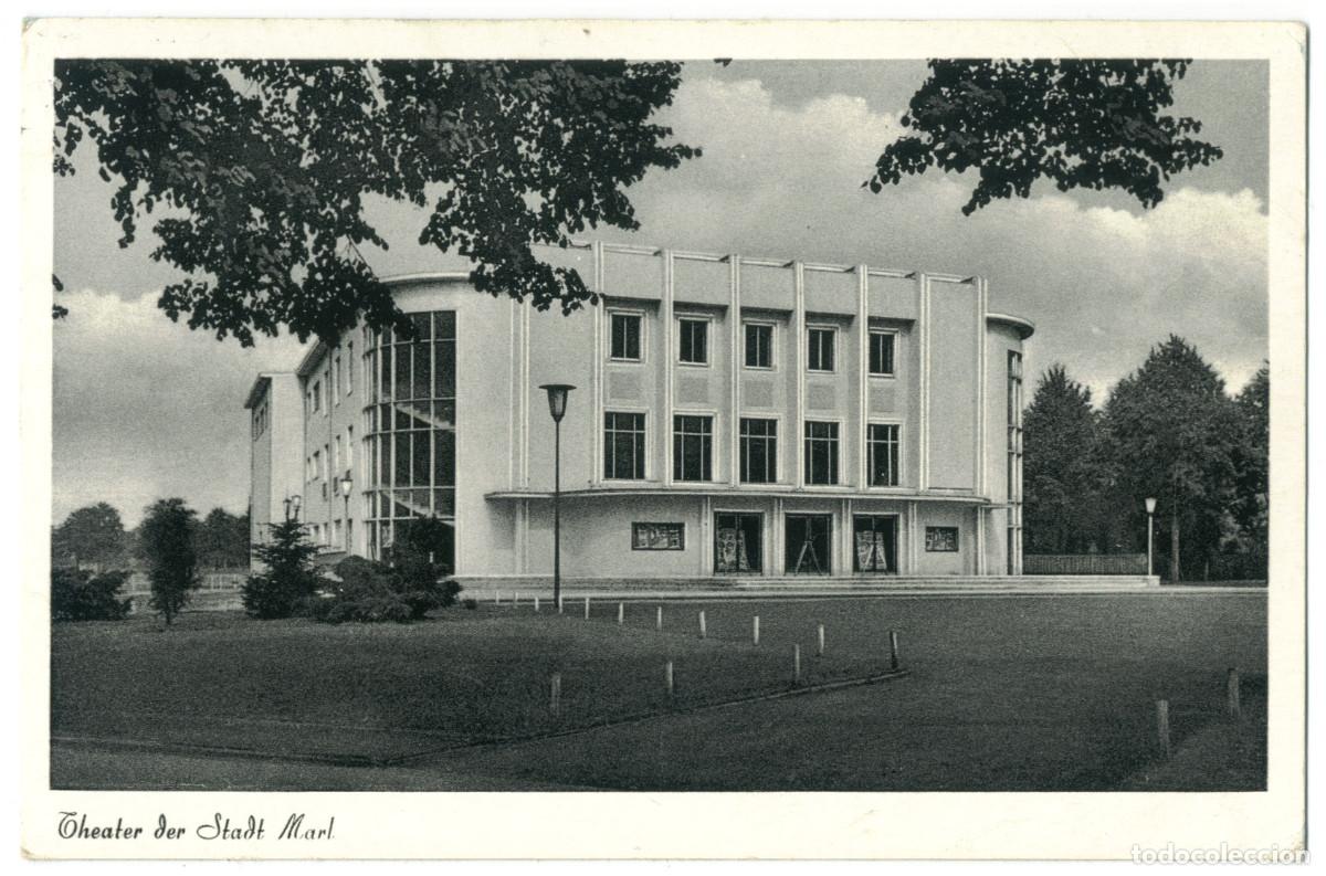 Postales: MARL. Theater der Stadt_Werner Teschner; 909 / Arquitectura Teatros Alemania