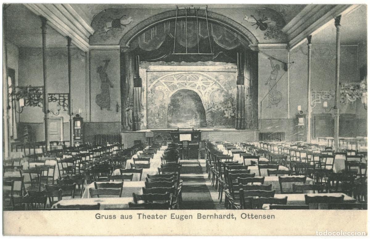Postales: OTTENSEN_Theater Eugen Bernhardt_Israel / Arquitectura Teatros Alemania