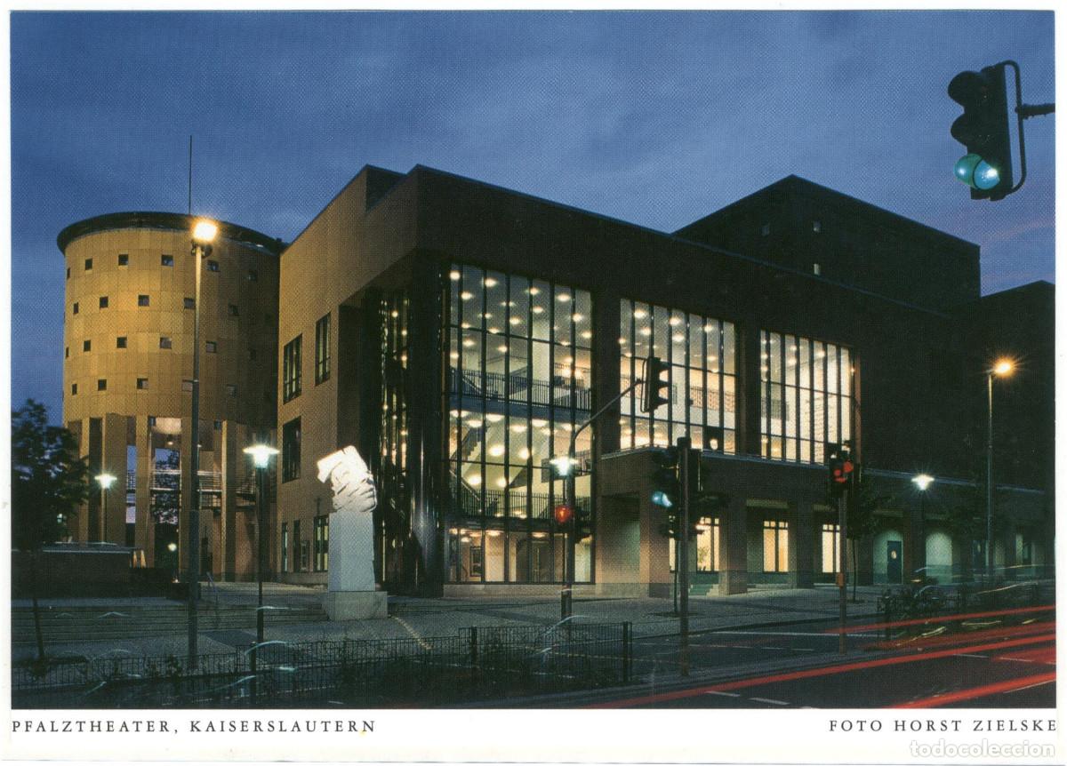 Postcards: KAISERSLAUTERN_Pfalztheater_Harenberg-Kalender. Photo Horst Zielske / Arquitectura Teatros Alemania