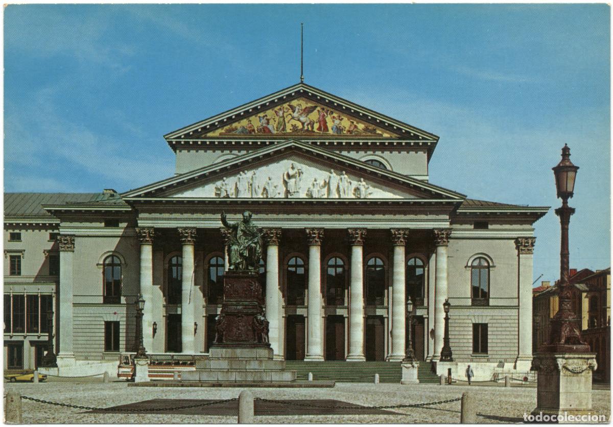 Postcards: M&Uuml;NCHEN_Nationaltheater und Residenztheater_Kr&uuml;ger / Arquitectura Teatros Alemania