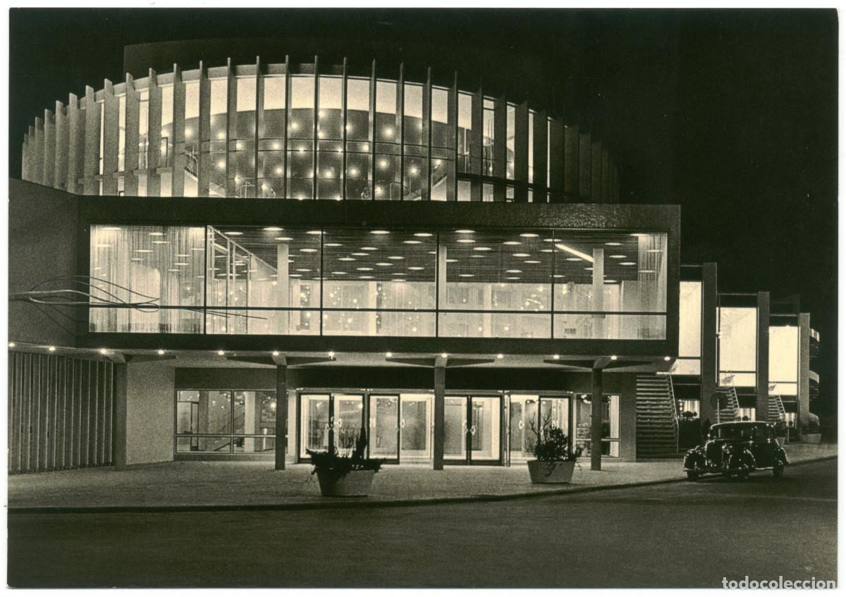 Postcards: M&Uuml;NSTER (Westfalen)_Das neue Theater_N. Muddemann / Arquitectura Teatros Alemania
