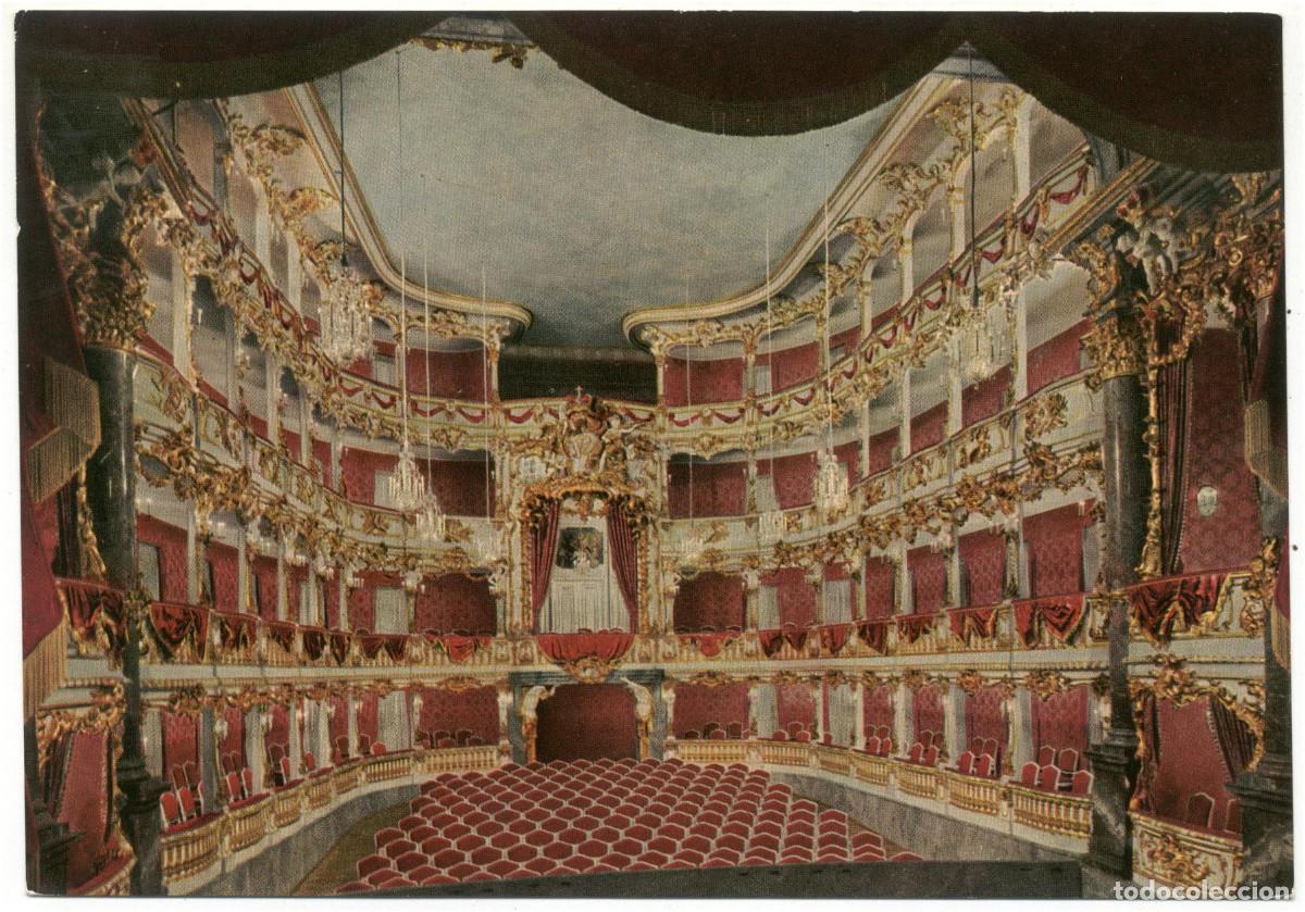 Postais: M&Uuml;NCHEN (Altes Residenztheater)_Cuvill&eacute;s Theater_Schl&ouml;sser; 102 / Arquitectura Teatros Alemania