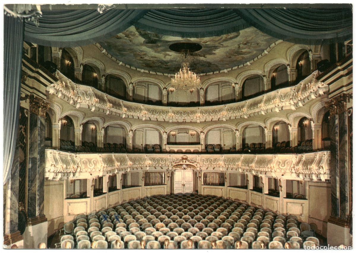 Postkarten: SCHWETZINGEN_Rokoko Theater im Schloss_Sch&ouml;ning / Arquitectura Teatros Alemania
