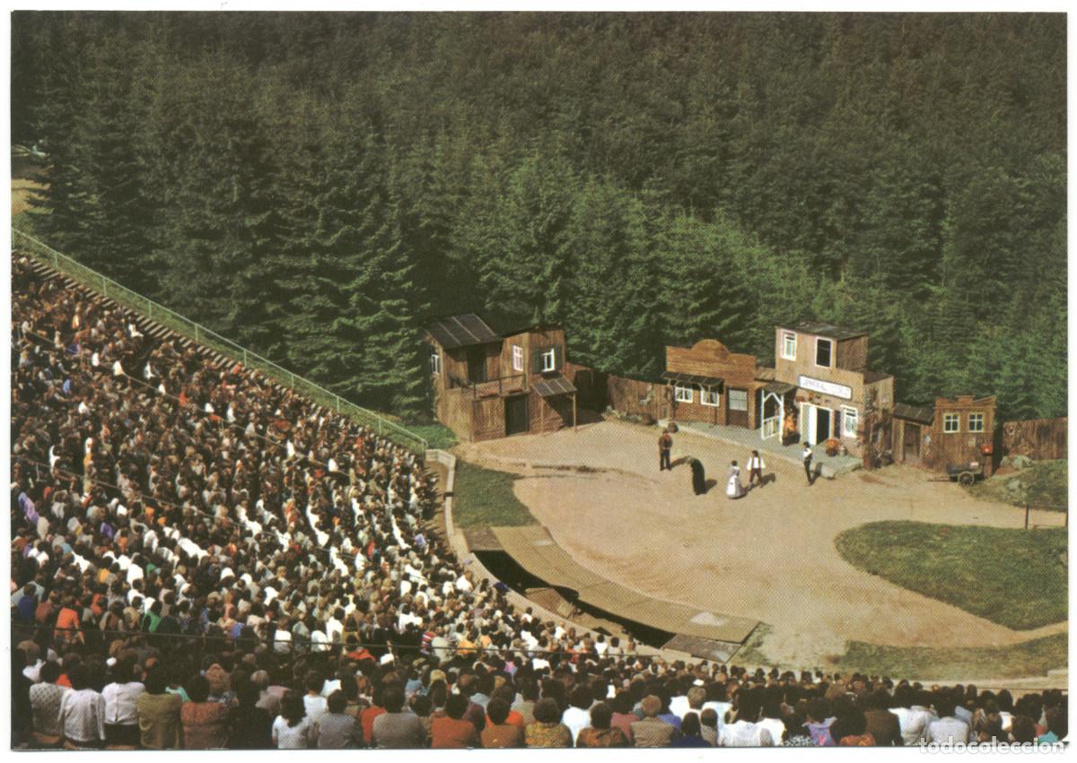 Postales: STEINBACK (Kr. Hildburghausen)_Naturtheater 'Deutsch Sowjetische Fre / Arquitectura Teatros Alemania