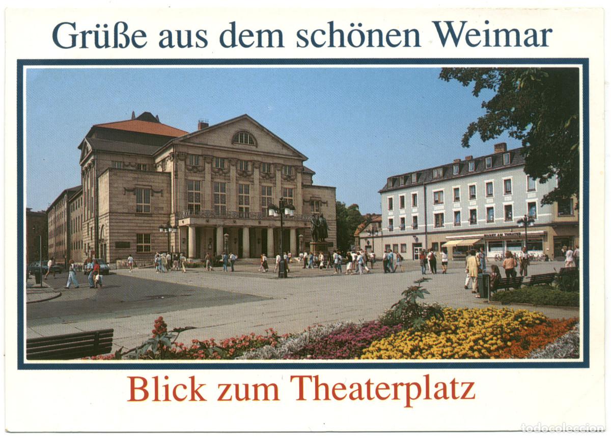 Postales: WEIMAR_Deutschem Nationaltheater_Sch&ouml;ning & Schmidt / Arquitectura Teatros Alemania