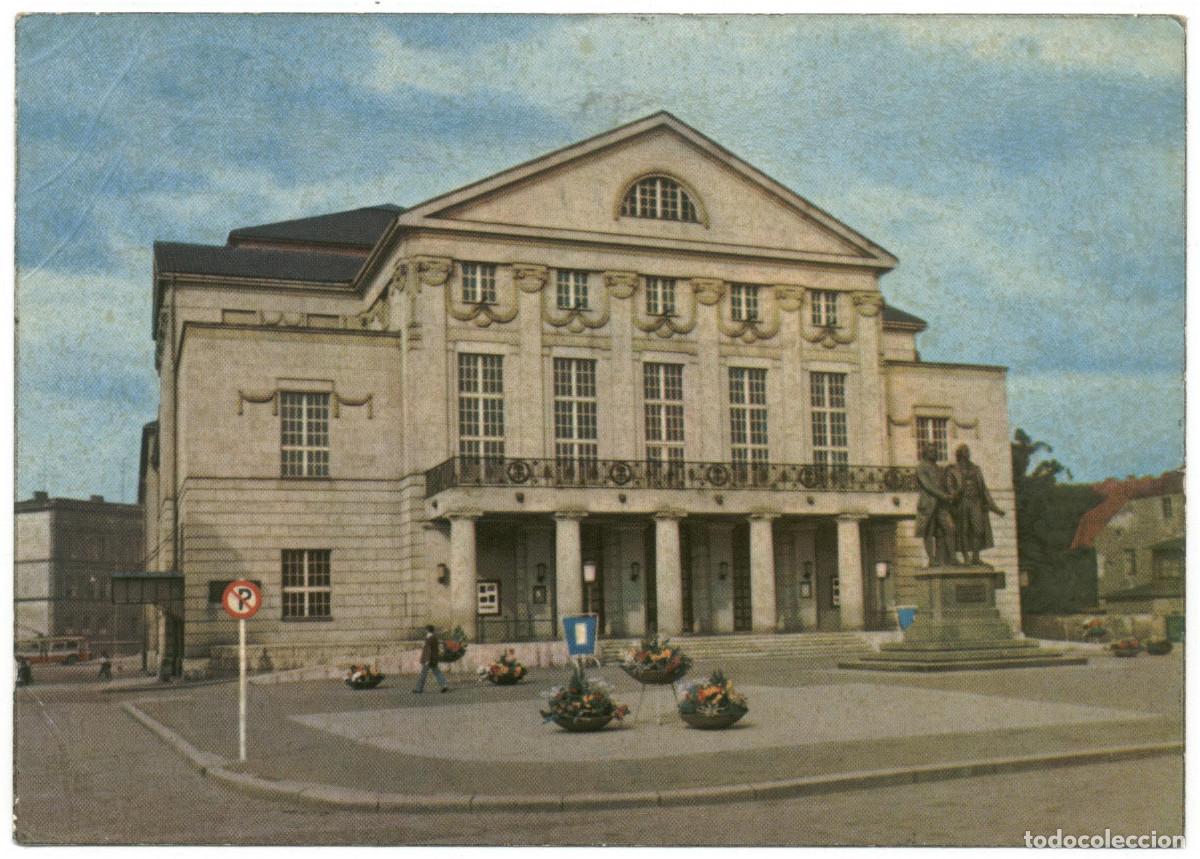 Postales: WEIMAR_Nationaltheater_Auslese Bild Photo Burghard / Arquitectura Teatros Alemania