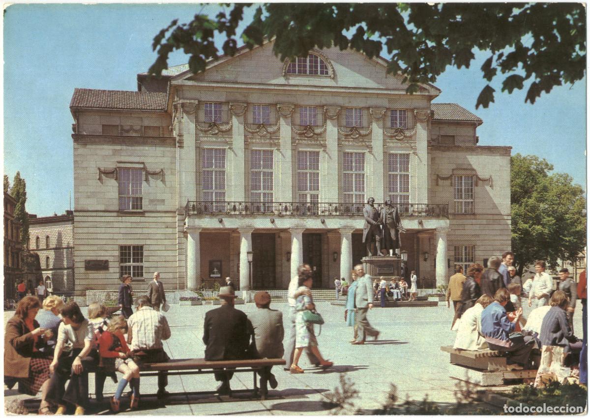 Postales: WEIMAR_Deutsches Nationaltheater 2_Bild und Heimat. Photo Nieber / Arquitectura Teatros Alemania