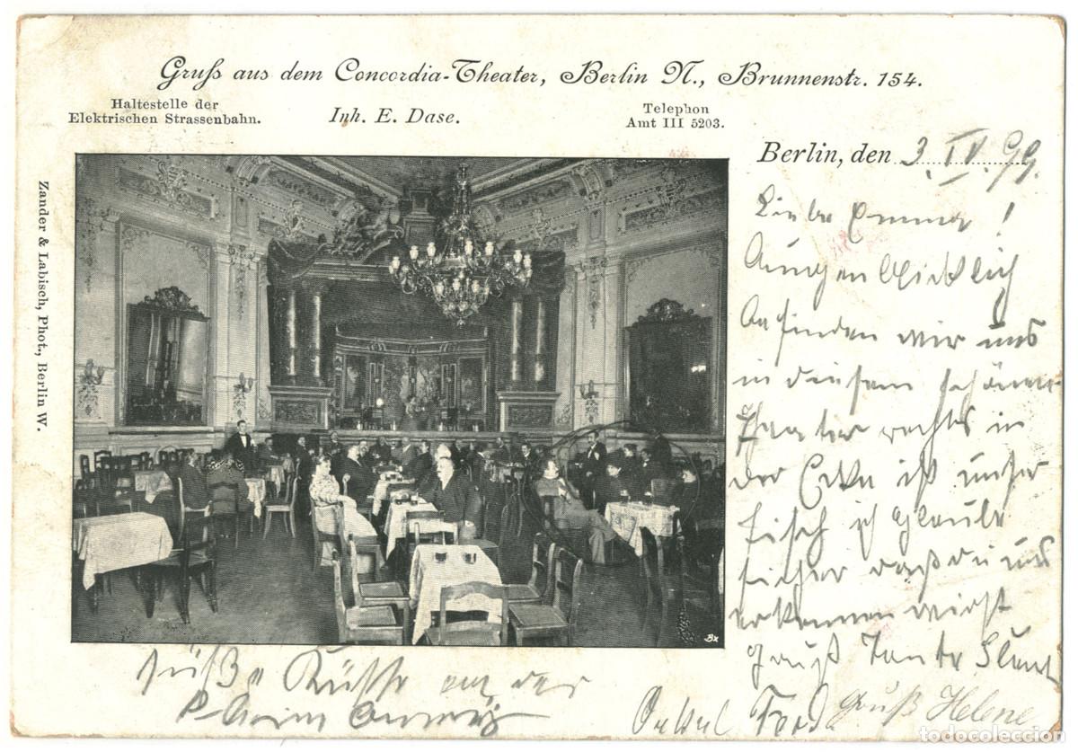 Postales: BERLIN_Concordia Theater_Zander & Labisch / Arquitectura Teatros Alemania