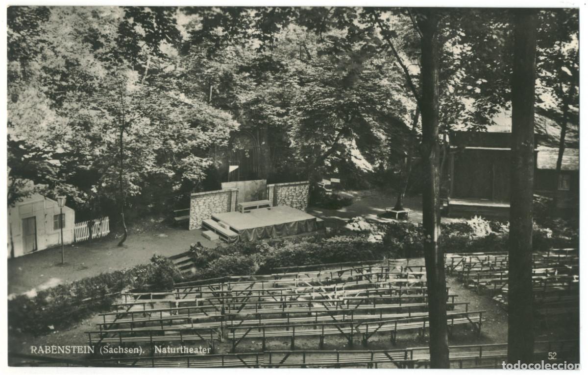 Postales: RABENSTEIN (Sachsen)_NAturtheater_Emil Neubert / Arquitectura Teatros Alemania