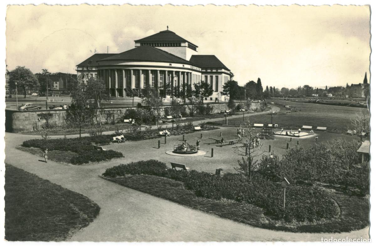 Postales: SAARBR&Uuml;CKEN_Stadtheater_Pagros. Photo Echte; 530 / Arquitectura Teatros Alemania