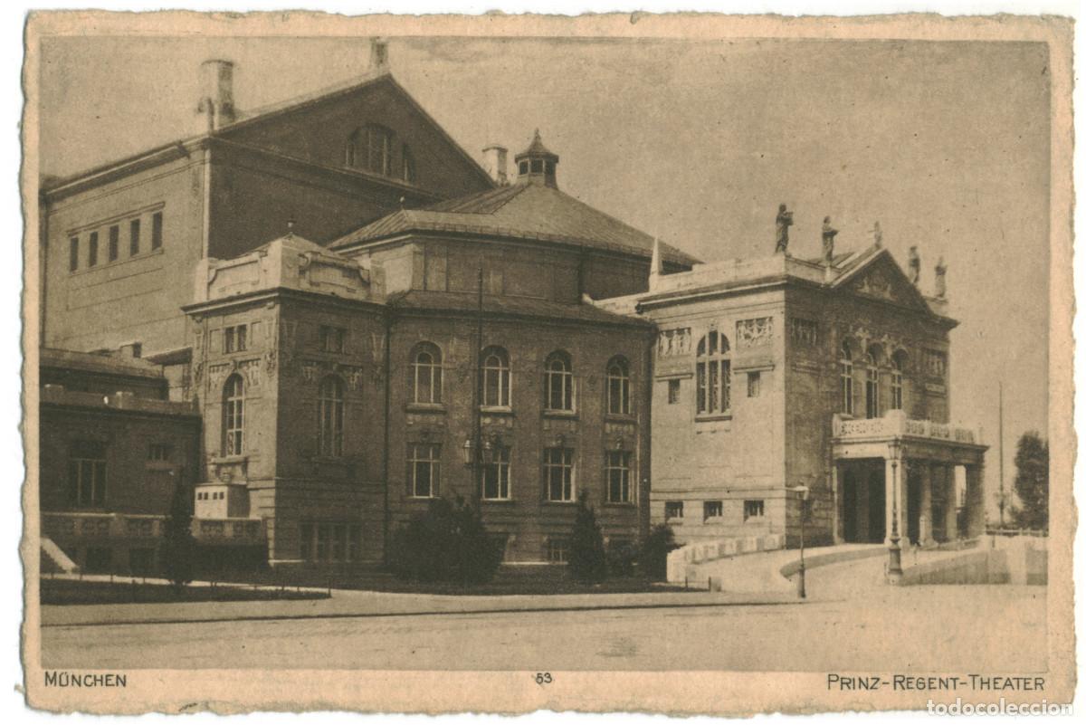 Postales: M&Uuml;NCHEN_Prinz Regent Theater_Sin datos / Arquitectura Teatros Alemania