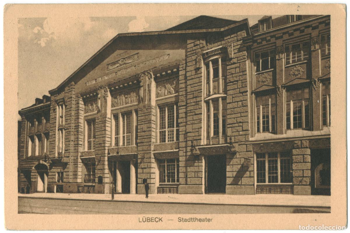Postales: L&Uuml;BECK_Stadttheater_Sin datos / Arquitectura Teatros Alemania