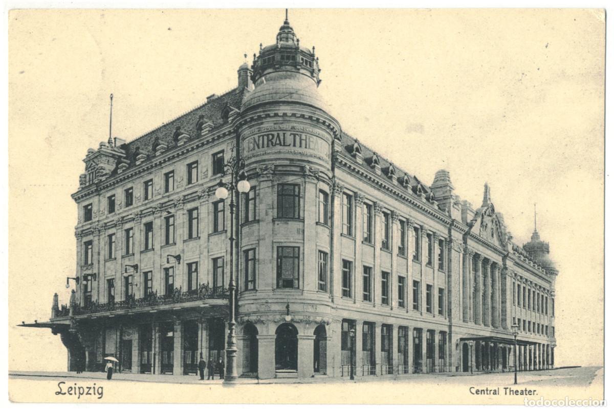 Postales: LEIPZIG_Central Theater_G. Friedrich / Arquitectura Teatros Alemania