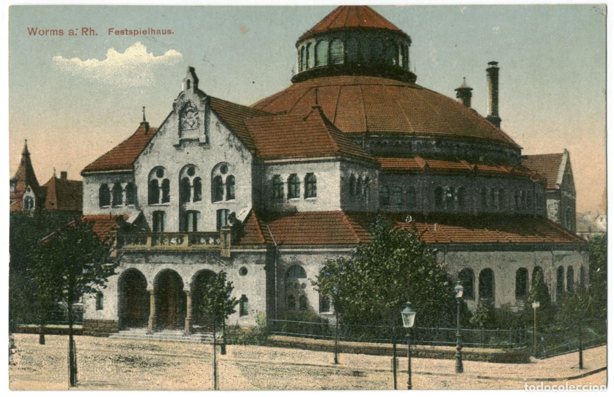Postales: WORMS a. Rh._Festspielhaus_Sin datos / Arquitectura Teatros Alemania