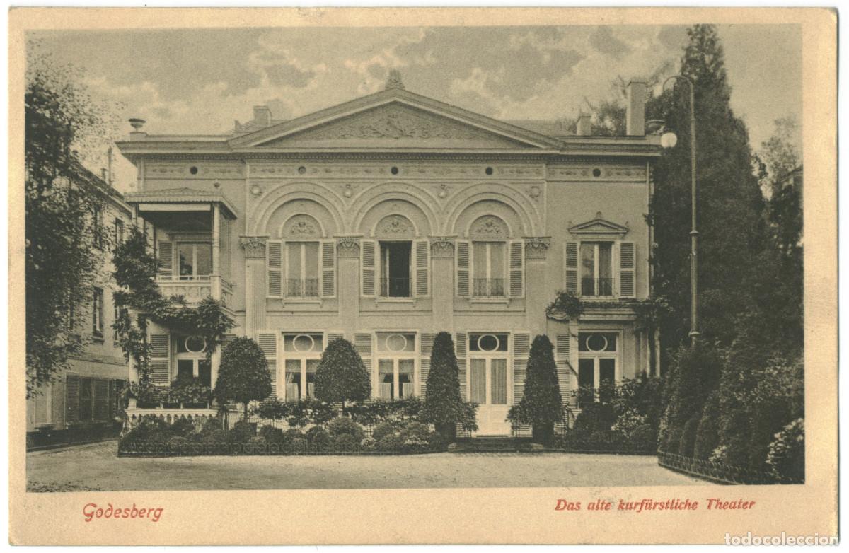 Postales: GODESBERG_Das alte kurf&uuml;rstliche Theater_HH; 60 / Arquitectura Teatros Alemania