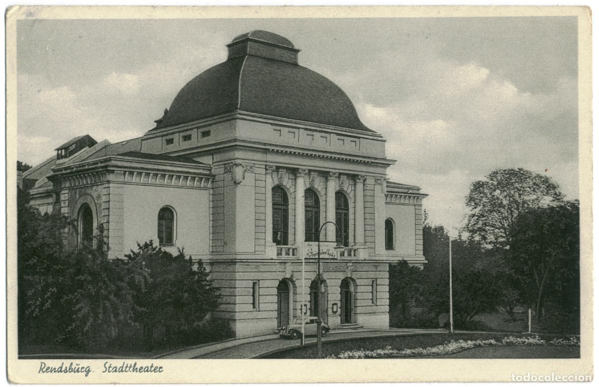 Postales: RENDSB&Uuml;RG_Stadttheater_Johs. Bauer / Arquitectura Teatros Alemania