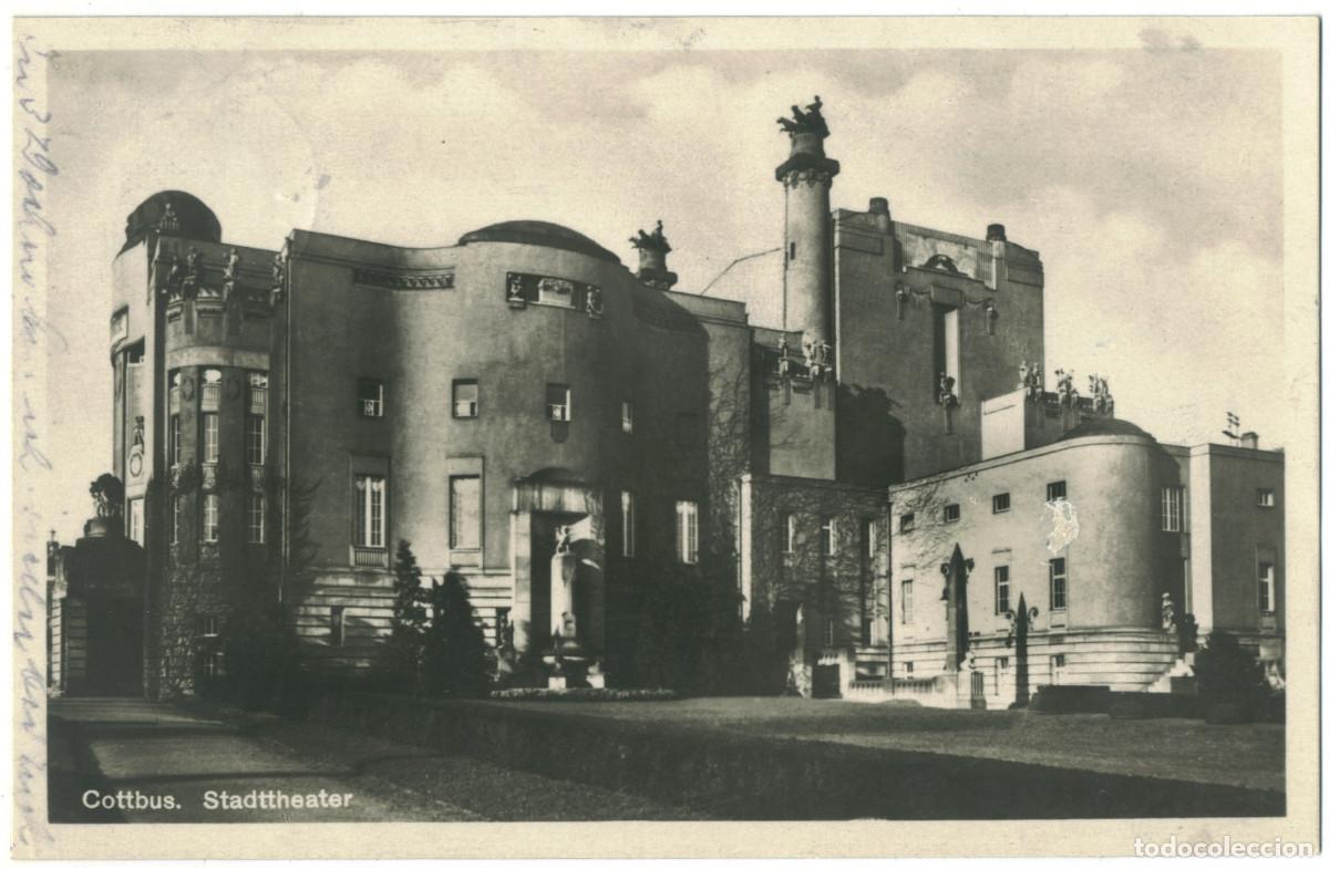 Postales: COTTBUS_Stadttheater_Sin datos / Arquitectura Teatros Alemania