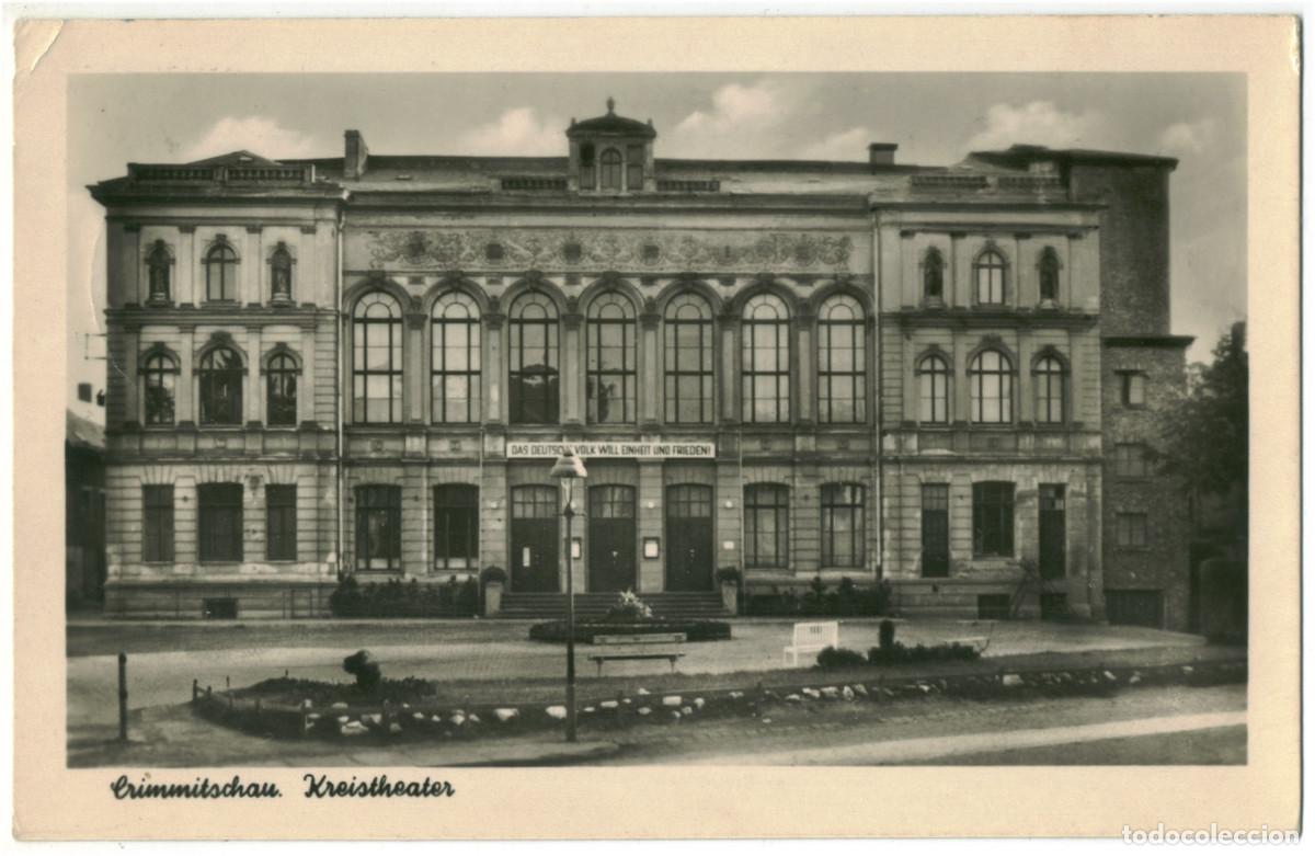 Postales: CRIMMITSCHAU_Kreistehater_R. Kallmer & Erka / Arquitectura Teatros Alemania