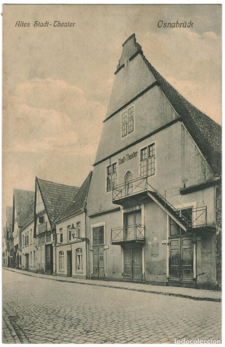 Postales: OSNABR&Uuml;CK_Altes Stadttheater_ETO; 106 / Arquitectura Teatros Alemania