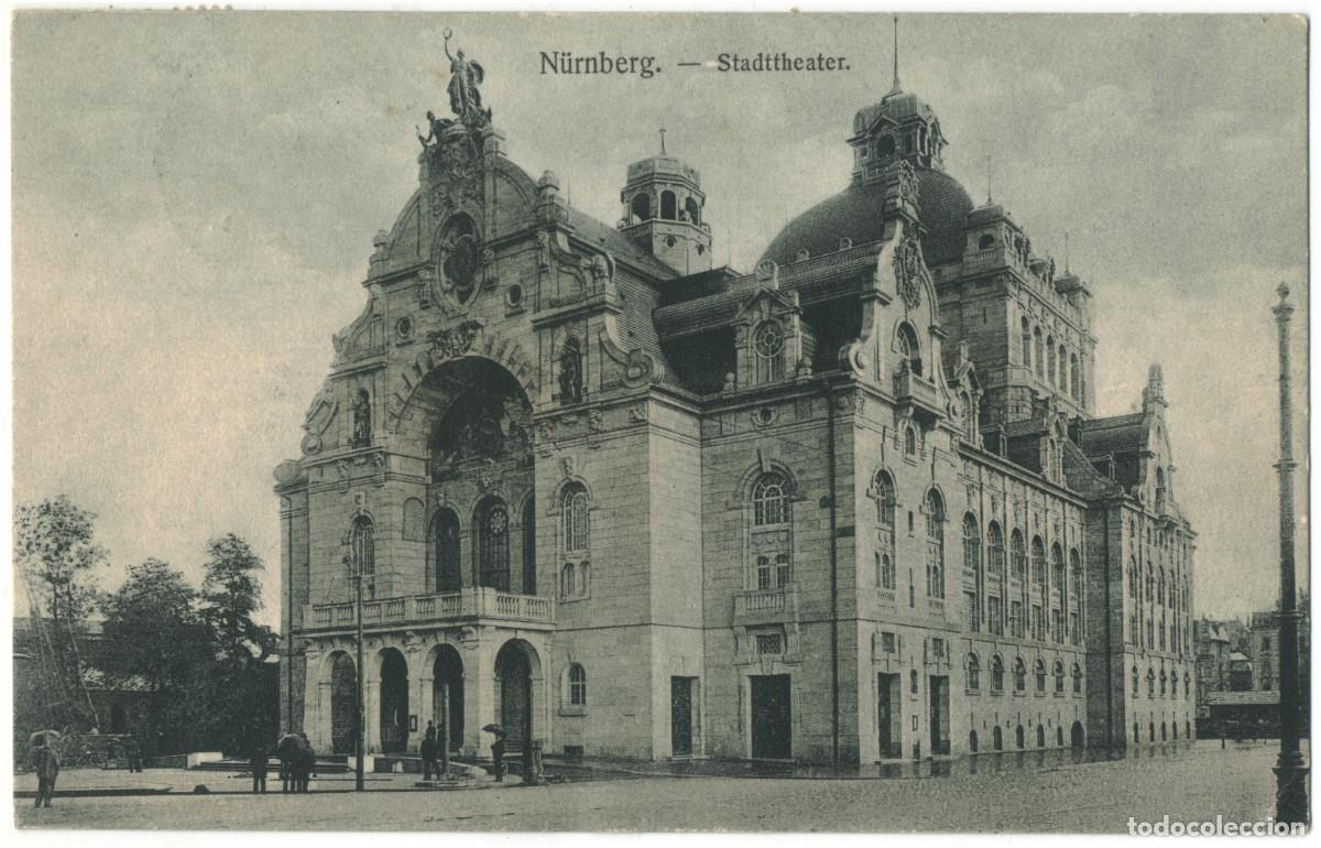 Postales: N&Uuml;RNBERG_Stadtheater_Sin datos; R 8798 / Arquitectura Teatros Alemania