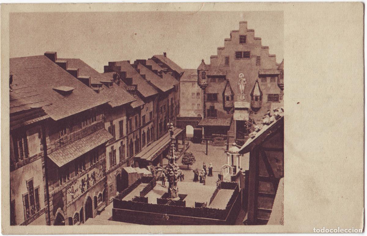 Postales: Das Osterspiel auf dem Weinmarkt in Luzern 1583_Theater Museum M&uuml;nchen / Teatros Alemania
