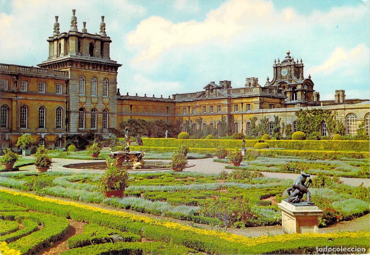 Postales: Postal Palacio de Blenheim Jardines Italianos Inglaterra