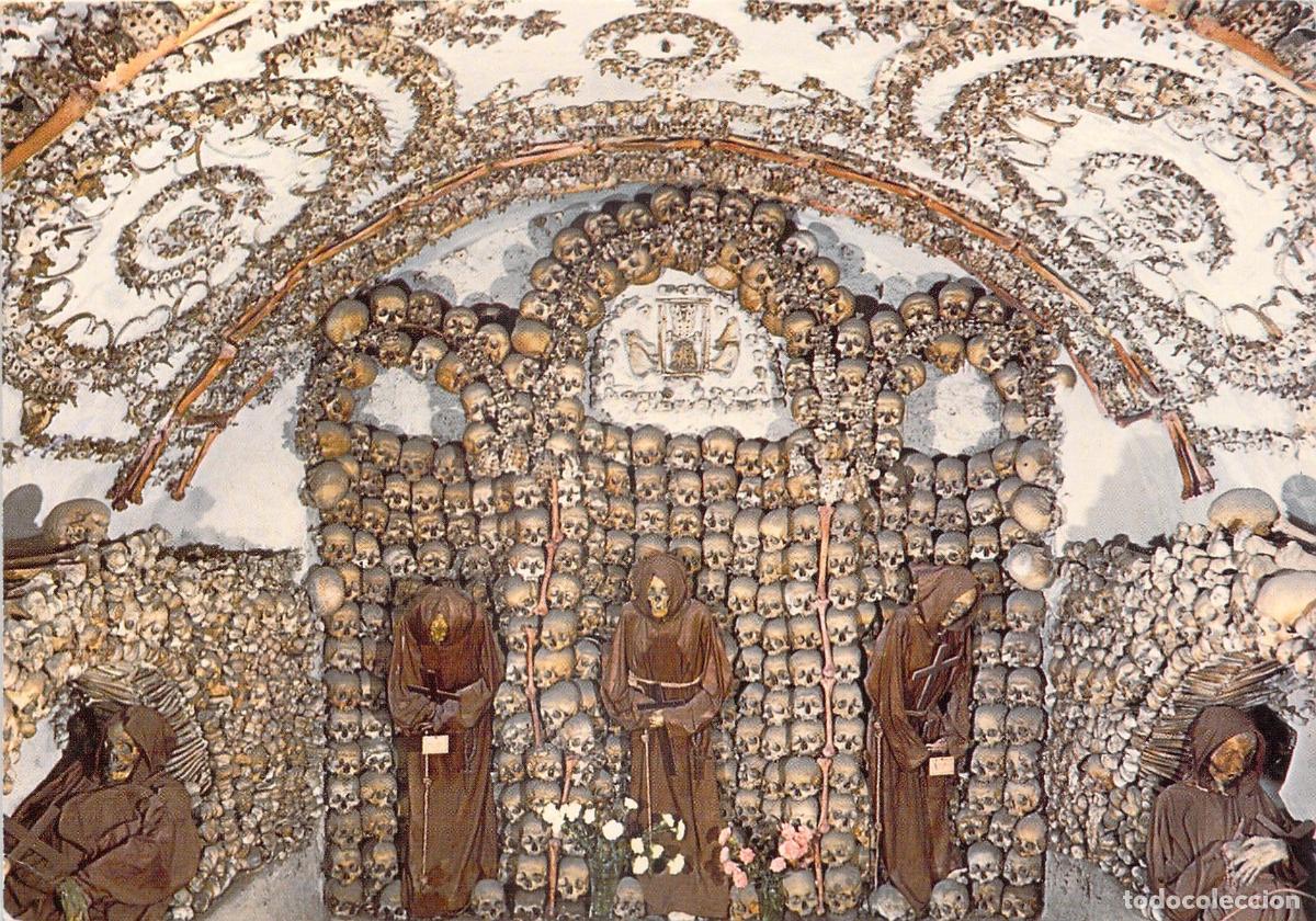 Postales: Postal Cripta de los Capuchinos Roma Italia Segunda Capilla