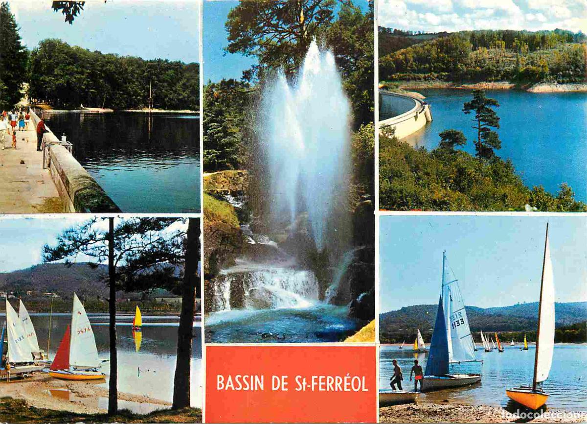 Postcards: Francia - Carte Postale - 31 - Dans la Montagne Noire - Bassin de St Ferreol et ses Environs - Multi