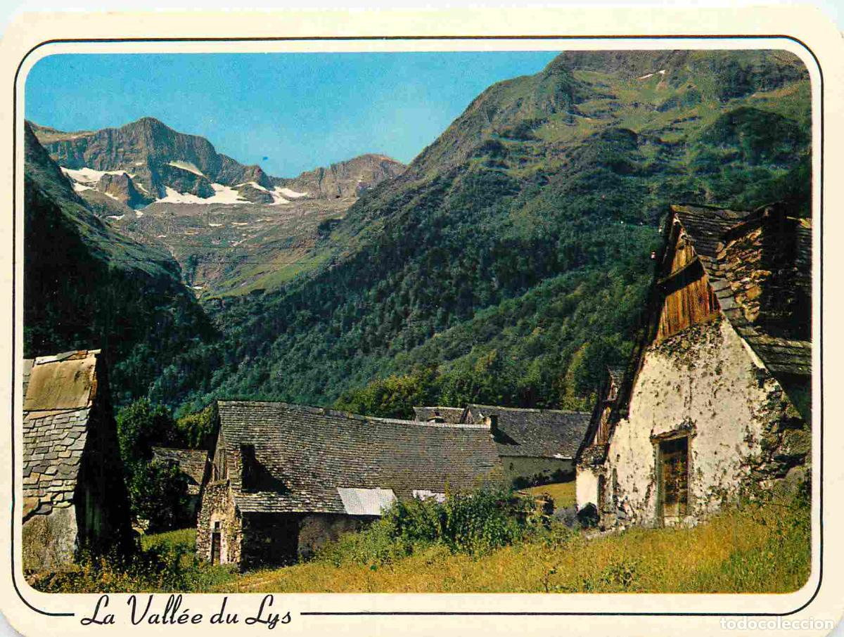 Cartes Postales: Francia - Carte Postale - 31 - Vall&eacute;e du Lys - En parcourant les pyrenees vall&eacute;e du lys domin&eacute;e par