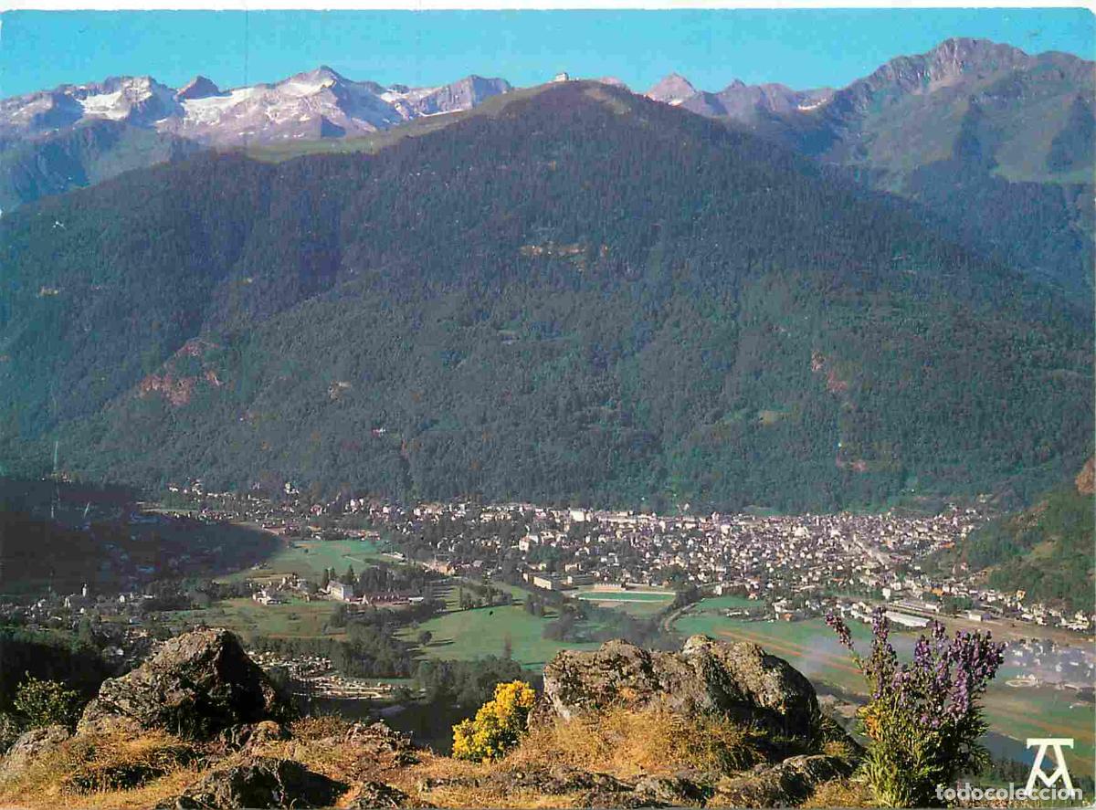 Cartoline: Francia - Carte Postale - 31 - Luchon - superbagn&egrave;res et pics de boum maupas crabioules et l&eacute;zat - C