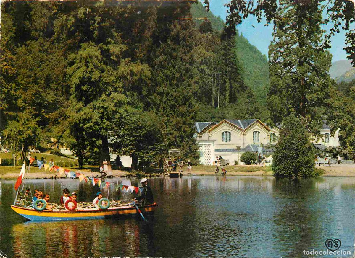 Postais: Francia - Carte Postale - 31 - Luchon - Le lac des quinconces avec au fond les thermes - Enfants - C