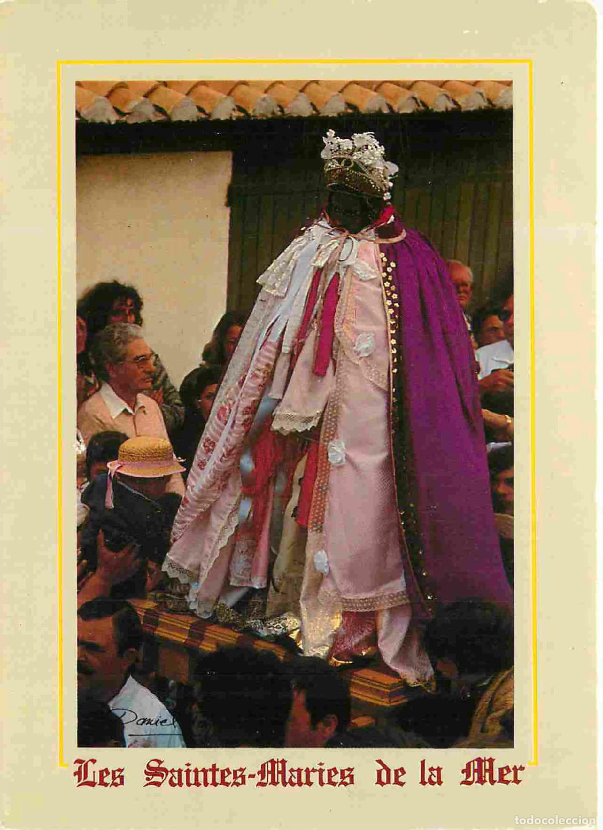 Postais: Francia - Carte Postale - 13 - Les Saintes-Maries-de-la-Mer - Sarah la Noire Patronne des Gitans lor