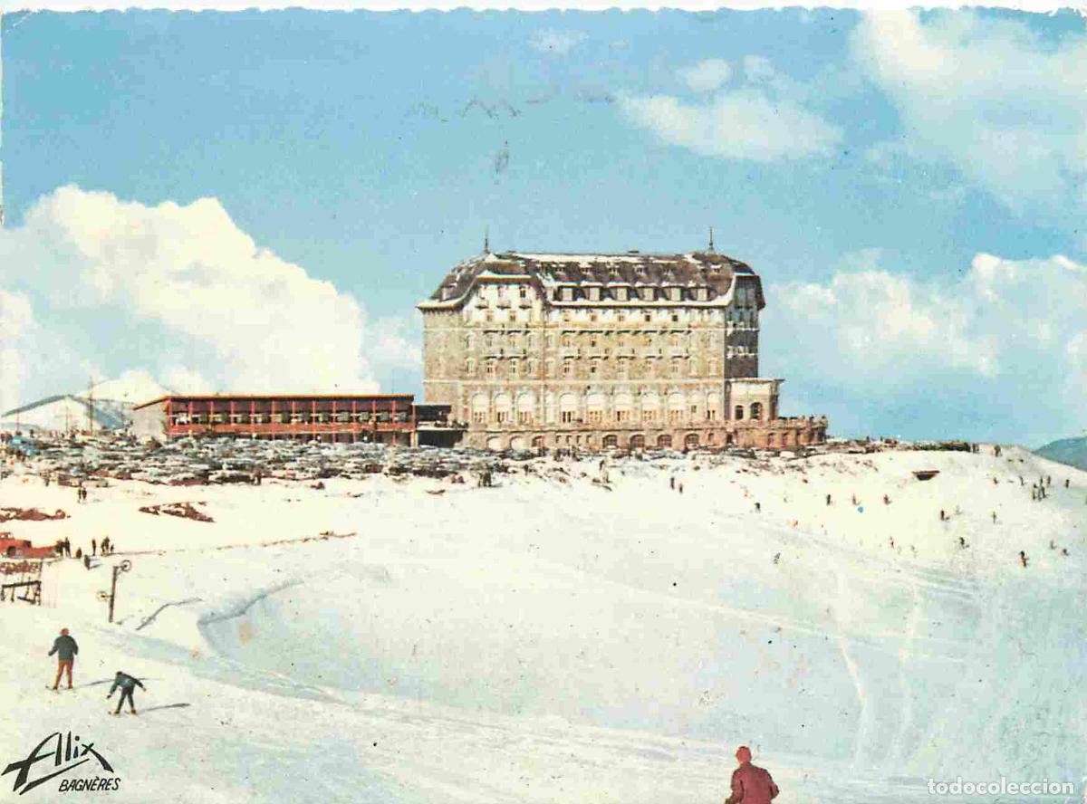 Postais: Francia - Carte Postale - 31 - Luchon-superbagneres - Les champs de neige devant le Grand Hotel et l