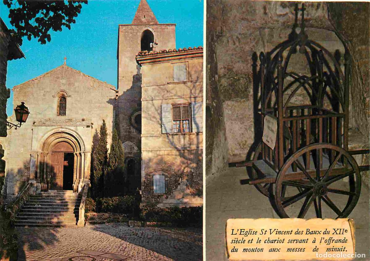 Cartes Postales: Francia - Carte Postale - 13 - Les Baux De Provence - Multivues - L'Eglise St Vincent des Baux du XI