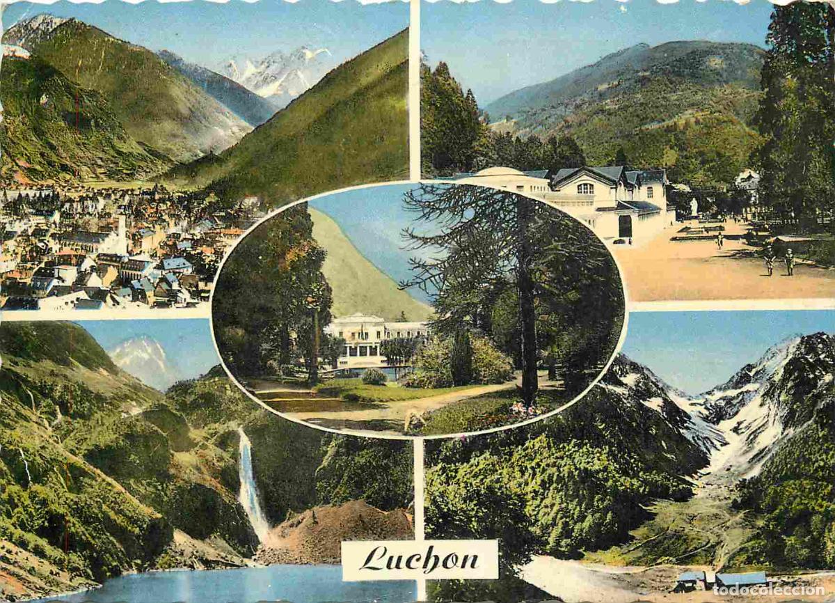 Cartes Postales: Francia - Carte Postale - 31 - Luchon - Multivues - Vue G&eacute;n&eacute;rale Etablissement Thermal Le Casino Lac